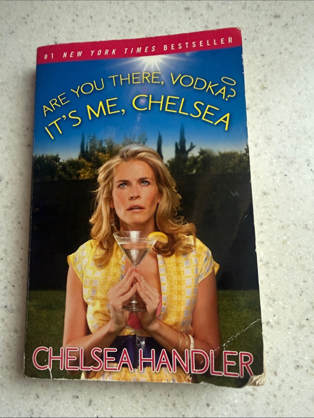 Are You There, Vodka? It's Me, Chelsea - Yellow Paperback Party-Theme Book
